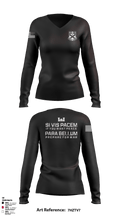 276th Engineer Battalion 45017184 Women's Long Sleeve V-neck Shirt - 1