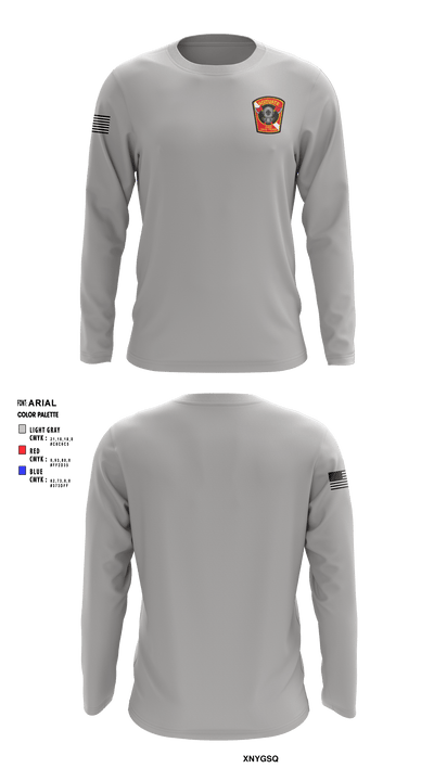 Scituate Fire Marine Response Unit 1572138 Long Sleeve Performance Shirt - 1