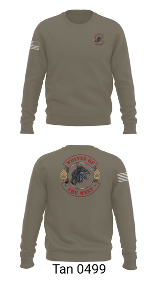 Crew Neck Sweatshirt, , Army, Teamtime, Team time, sublimation, custom sports apparel, team uniforms, spirit wear, spiritwear, sports uniforms, custom shirts, team store, custom team store, fundraiser sports, apparel fundraiser