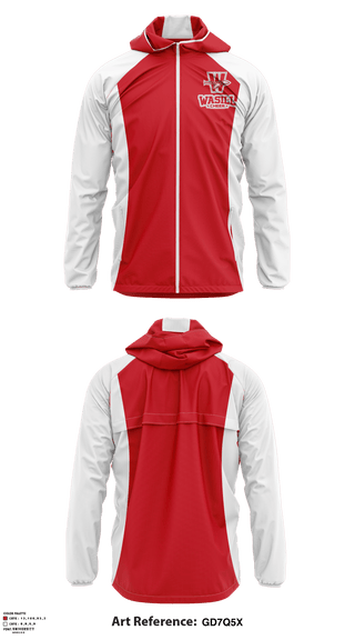 Windbreaker, Wasilla High School Cheer, School Spirit Store, Teamtime, Team time, sublimation, custom sports apparel, team uniforms, spirit wear, spiritwear, sports uniforms, custom shirts, team store, custom team store, fundraiser sports, apparel fundraiser