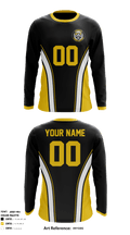 Cleveland Heights High School Football 61040055 Long Sleeve Performance Shirt - 2