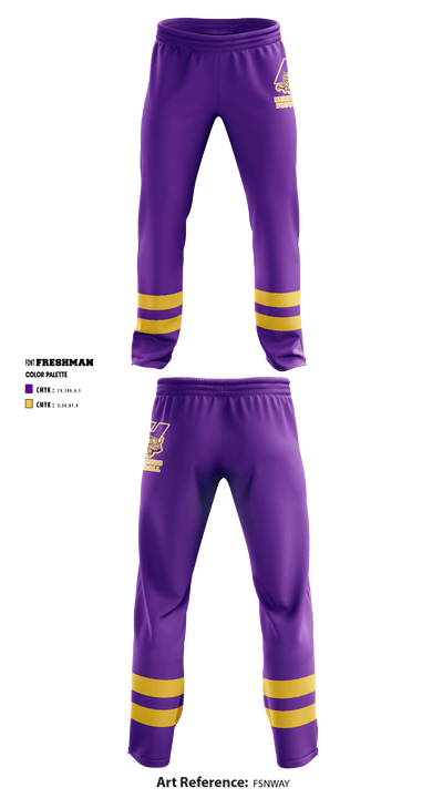 Hernando High School Football 49106685 Sweatpants - 1
