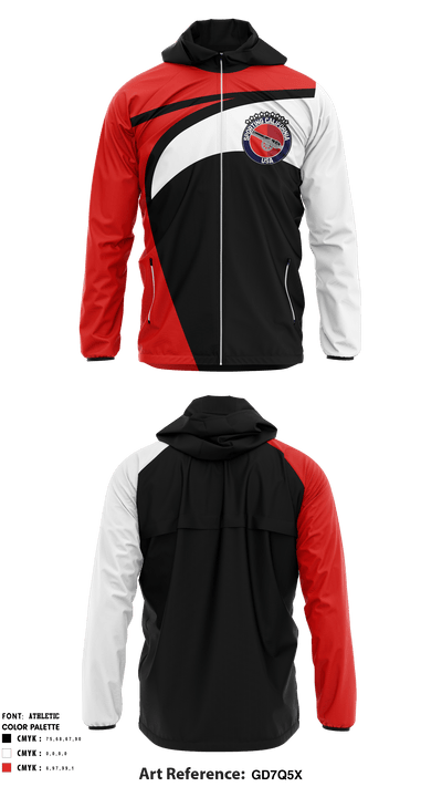 Sporting California USA 92365045 Windbreaker - 2