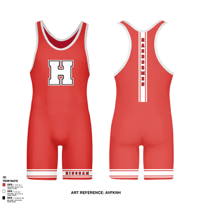 Hingham Wrestling 30901642 Wrestling Singlet - 2