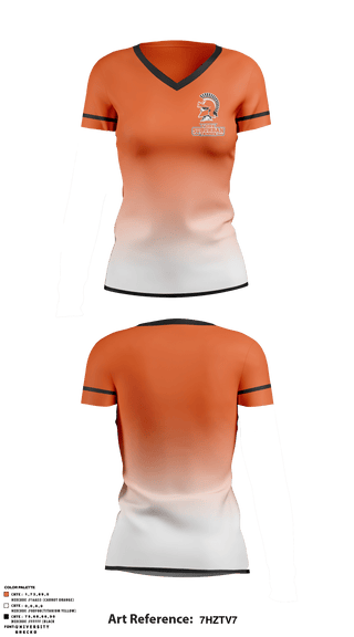 Women's Short Sleeve Vneck Shirt, York Suburban High School Tennis, Tennis, Teamtime, Team time, sublimation, custom sports apparel, team uniforms, spirit wear, spiritwear, sports uniforms, custom shirts, team store, custom team store, fundraiser sports, apparel fundraiser