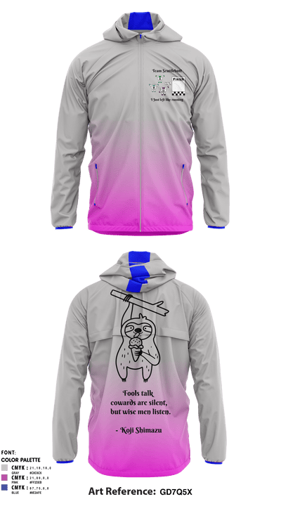Team Scuttlebutt 88725937 Windbreaker - 1