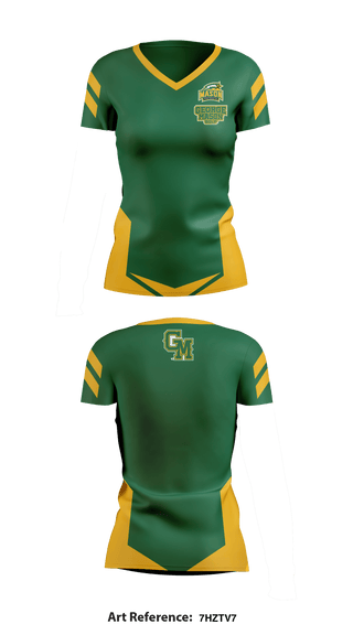 Women's Short Sleeve Vneck Shirt, George Mason University, Golf, Teamtime, Team time, sublimation, custom sports apparel, team uniforms, spirit wear, spiritwear, sports uniforms, custom shirts, team store, custom team store, fundraiser sports, apparel fundraiser