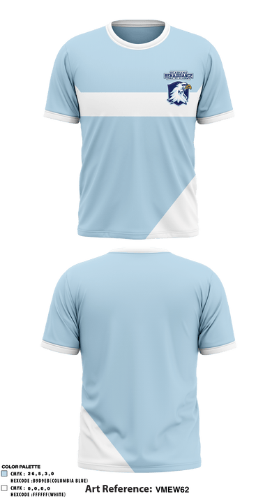 Acadiana Renaissance Charter Academy High School 56398367 Short Sleeve Performance Shirt - 2