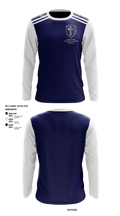 Round Rock Christian Academy Baseball 63729478 Long Sleeve Performance Shirt - 1