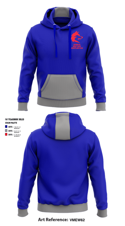 Chisholm Wolf Pack Wrestling Club 24490312 Hoodie - 1