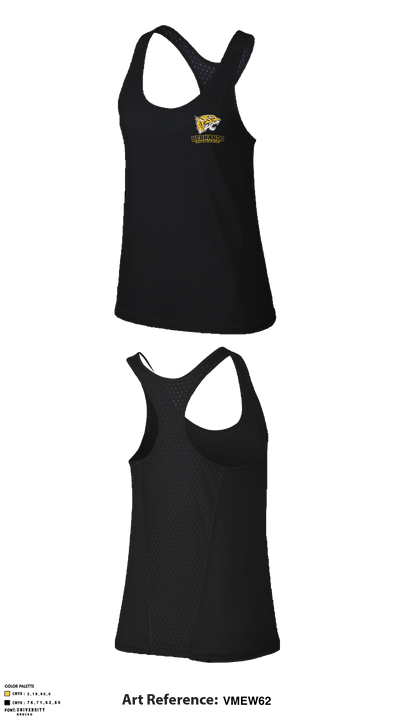 Hernando High School Cross Country 34767587 Tank Top - 2