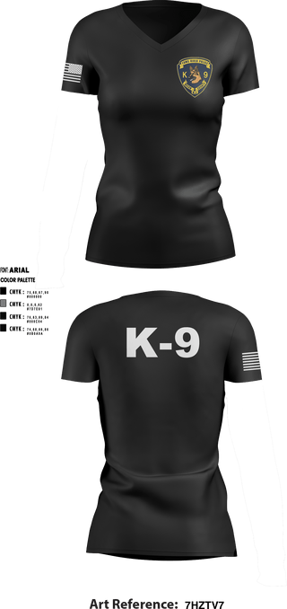 Women's Short Sleeve Vneck Shirt, , Police, Teamtime, Team time, sublimation, custom sports apparel, team uniforms, spirit wear, spiritwear, sports uniforms, custom shirts, team store, custom team store, fundraiser sports, apparel fundraiser