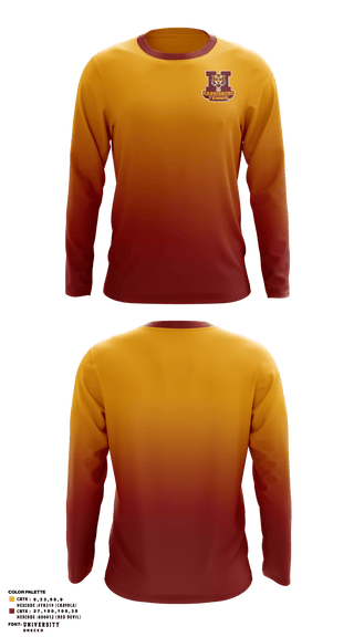 Long Sleeve Performance Shirt, Harrisburg High School Tennis, Tennis, Teamtime, Team time, sublimation, custom sports apparel, team uniforms, spirit wear, spiritwear, sports uniforms, custom shirts, team store, custom team store, fundraiser sports, apparel fundraiser