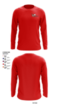 B Buzz Baseball League 70409945 Long Sleeve Performance Shirt - 5