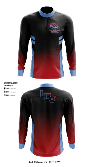 Quarter Zip Jacket, Lake Buena Vista High School Basketball, Men's Basketball, Teamtime, Team time, sublimation, custom sports apparel, team uniforms, spirit wear, spiritwear, sports uniforms, custom shirts, team store, custom team store, fundraiser sports, apparel fundraiser
