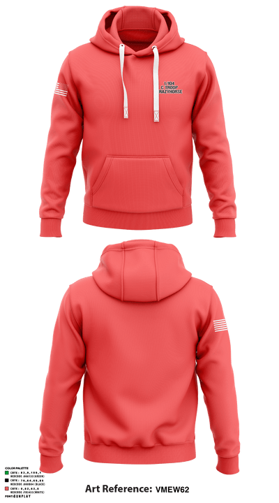 1/104 C Troop CrazyHorse 61270884 Hoodie - 3