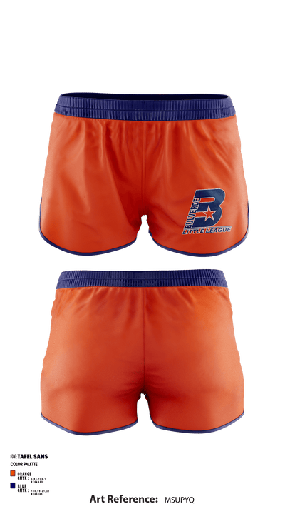 Bulverde Little League 54974277 Women's Shorts - 1