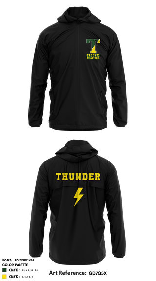 Windbreaker, Taconic High School Volleyball, Women's Volleyball, Teamtime, Team time, sublimation, custom sports apparel, team uniforms, spirit wear, spiritwear, sports uniforms, custom shirts, team store, custom team store, fundraiser sports, apparel fundraiser