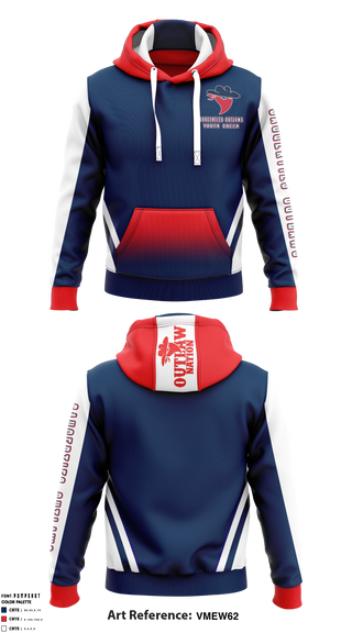 Hoodie, Saugerties Outlaws Youth Football, Football, Teamtime, Team time, sublimation, custom sports apparel, team uniforms, spirit wear, spiritwear, sports uniforms, custom shirts, team store, custom team store, fundraiser sports, apparel fundraiser