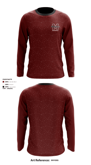 Long Sleeve Performance Shirt, Madisonville North Hopkins High School Baseball, Baseball, Teamtime, Team time, sublimation, custom sports apparel, team uniforms, spirit wear, spiritwear, sports uniforms, custom shirts, team store, custom team store, fundraiser sports, apparel fundraiser