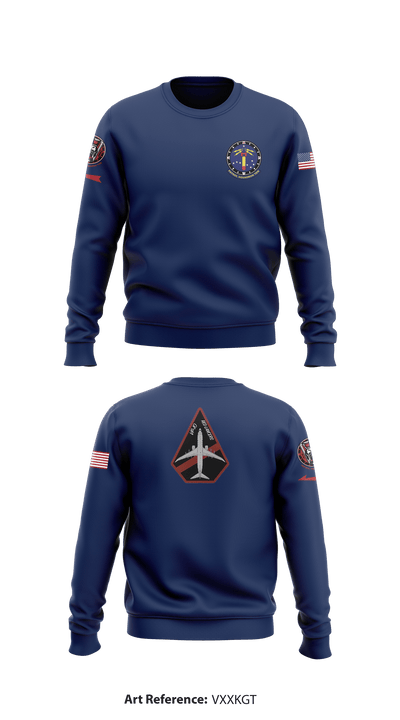 VP-10 Red Lancers 78238419 Crew Neck Sweatshirt - 2
