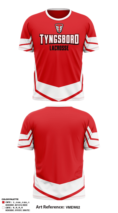 Tyngsboro Youth Lacrosse 28743938 Short Sleeve Performance Shirt - 4