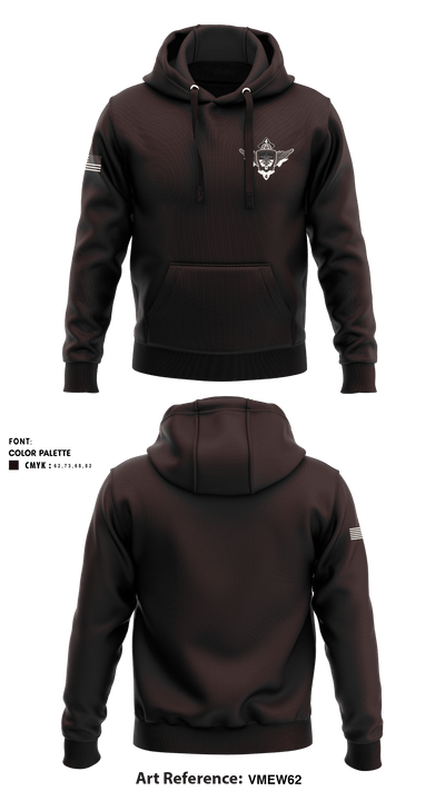 E 4-4 Attack Battalion 76590899 Hoodie - 1