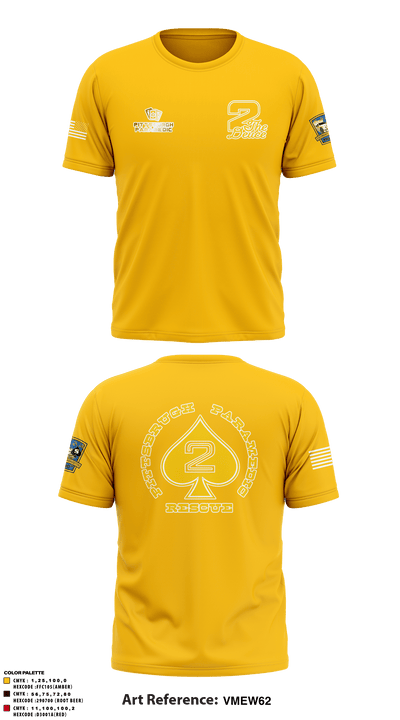 Pittsburgh EMS Medic 2 92160819 Short Sleeve Performance Shirt - 1