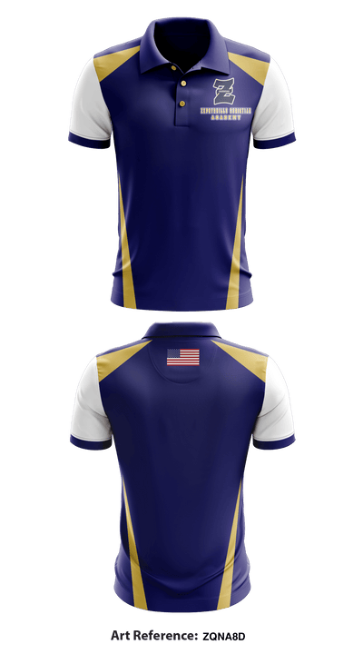 Zephyrhills Christian Academy 37470175 Short Sleeve Performance Polo - 1