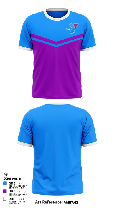 DONALD W. REYNOLDS YMCA OF WARREN & BRADLEY COUNTY 85992775 Short Sleeve Performance Shirt - 1