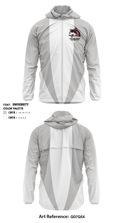 Failure Makes Character 38188618 Windbreaker - 1
