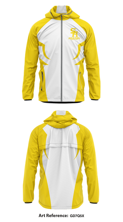 Sterling Heights High School Wrestling 39870175 Windbreaker - 1