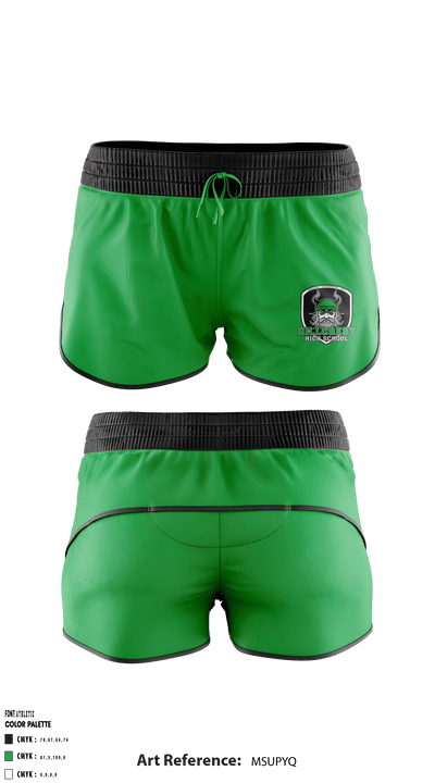 Hillcrest High School Volleyball 19786680 Women's Shorts - 2