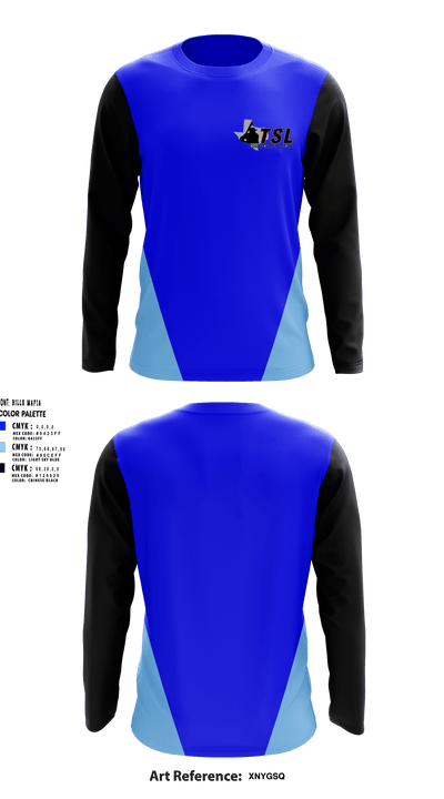 TSL Baseball 59435219 Long Sleeve Performance Shirt - 1
