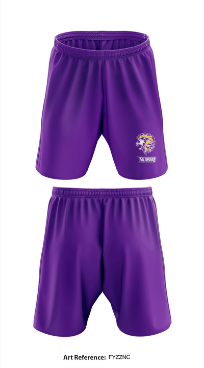 Tallwood Track & Field 44257356 Athletic Shorts With Pockets - 4