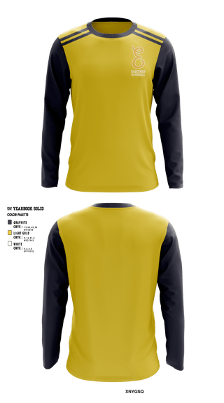 Long Sleeve Performance Shirt, Electrics, Baseball, Teamtime, Team time, sublimation, custom sports apparel, team uniforms, spirit wear, spiritwear, sports uniforms, custom shirts, team store, custom team store, fundraiser sports, apparel fundraiser