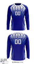Mooresville Senior High School Volleyball 73369144 Long Sleeve Performance Shirt - 2