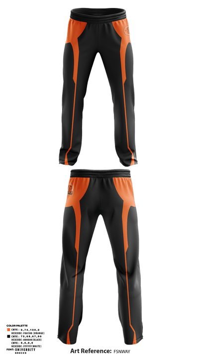 Tiger Wrestling 95214865 Sweatpants - 3