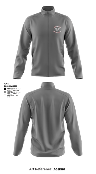 Fleece Jacket, Girls Wellsesley Tennis, Tennis, Teamtime, Team time, sublimation, custom sports apparel, team uniforms, spirit wear, spiritwear, sports uniforms, custom shirts, team store, custom team store, fundraiser sports, apparel fundraiser