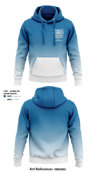 Voorhees University Basketball 18251236 Hoodie - 1