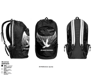 Gear Bag, EnL, Men's Volleyball, Teamtime, Team time, sublimation, custom sports apparel, team uniforms, spirit wear, spiritwear, sports uniforms, custom shirts, team store, custom team store, fundraiser sports, apparel fundraiser