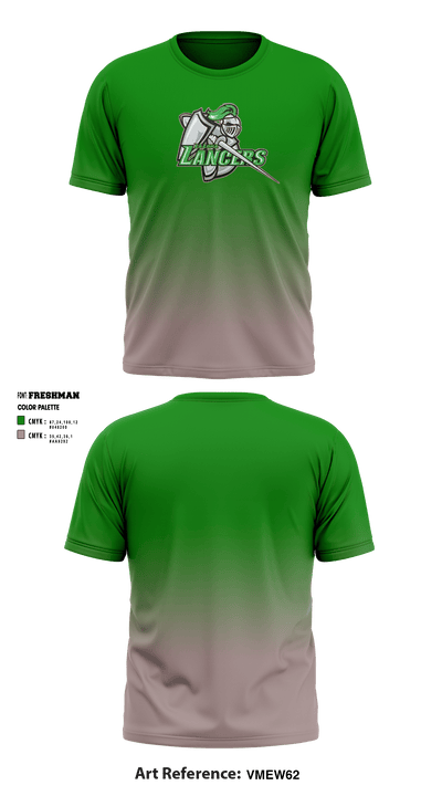 La Loma Junior High School 64348489 Short Sleeve Performance Shirt - 1