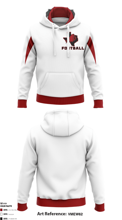 Stanton Jr. Buffaloes Youth Football & Cheer 12874813 Hoodie - 1