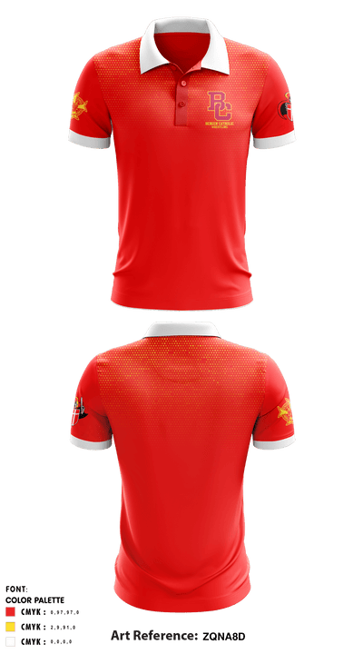 Bergen Catholic 40685857 Short Sleeve Performance Polo - 1