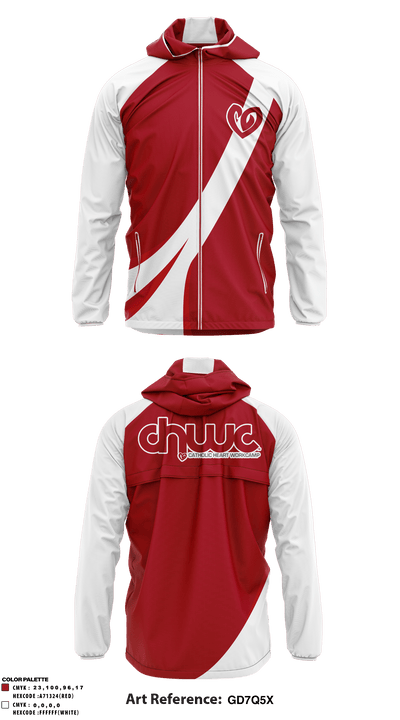 Catholic Heart Workcamp 9789660 Windbreaker - 1