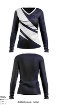 Yarmouth football Association 38755183 Women's Long Sleeve V-neck Shirt - 1