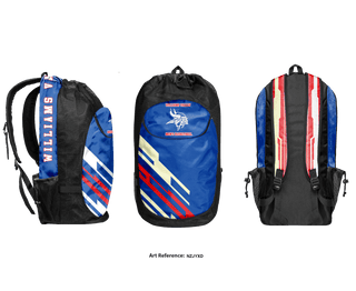 Gear Bag, Williams Valley Senior High School Basketball, Men's Basketball, Teamtime, Team time, sublimation, custom sports apparel, team uniforms, spirit wear, spiritwear, sports uniforms, custom shirts, team store, custom team store, fundraiser sports, apparel fundraiser