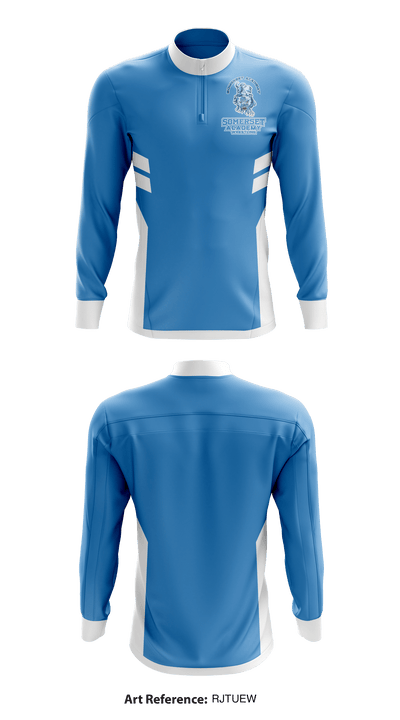 Somerset Academy High School wrestling 77089318 Quarter Zip Jacket - 1
