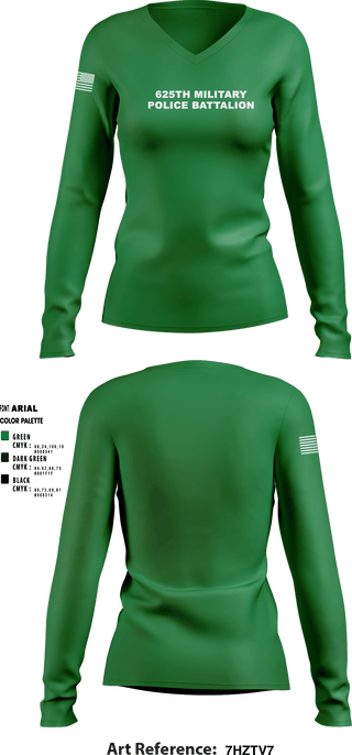 Women's Long Sleeve Vneck Shirt, , Army, Teamtime, Team time, sublimation, custom sports apparel, team uniforms, spirit wear, spiritwear, sports uniforms, custom shirts, team store, custom team store, fundraiser sports, apparel fundraiser