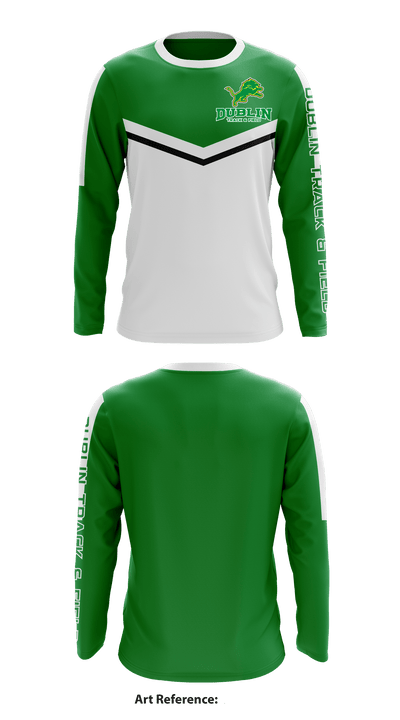 Dublin Track & Field 22596986 Long Sleeve Performance Shirt - 1